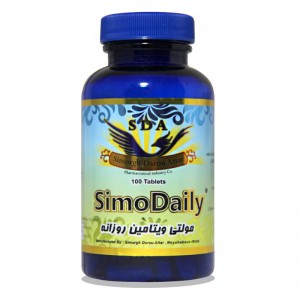 قرص مولتی ویتامین روزانه سیمو دیلی 100 عددی