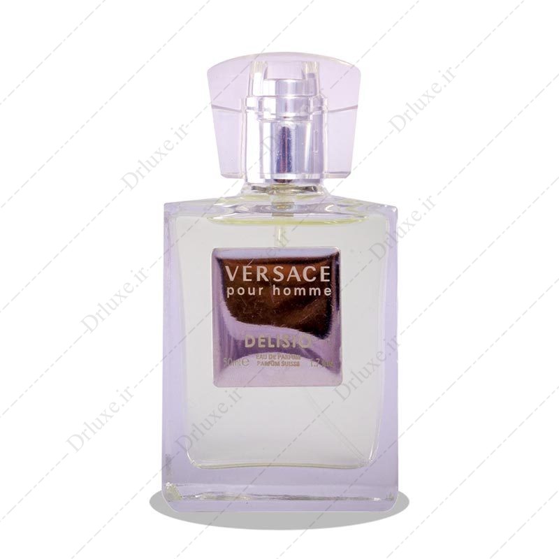 مشخصات، قیمت و خرید ادکلن ادوپرفیوم مردانه دلیسیو مدل VERSACE pour homme حجم 50 میلی لیتر - دکتر لوکس