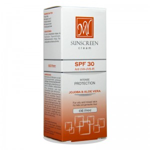 کرم ضد آفتاب مای SPF30 فاقد چربی 50 میلی لیتر