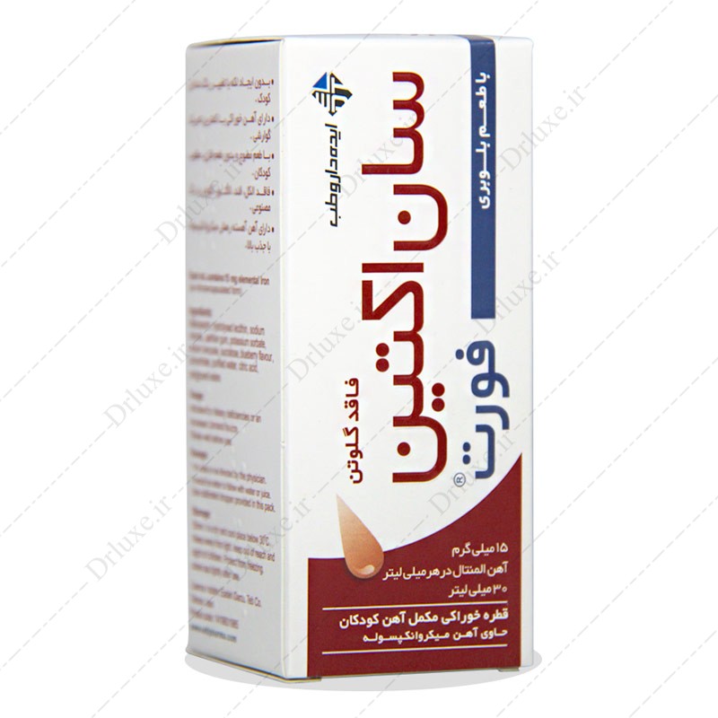 قطره آهن سان اکتین فورت ایده دارو طب 30 میلی لیتر