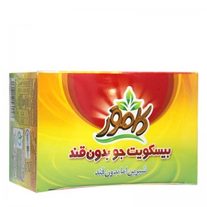 بیسکویت جو بدون قند کامور زیره و شوید 350 گرم