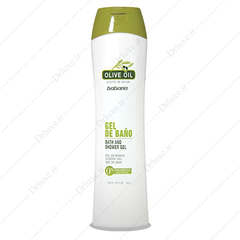مشخصات، قیمت و خرید شاور ژل حاوی روغن زیتون باباریا 600ml - دکتر لوکس