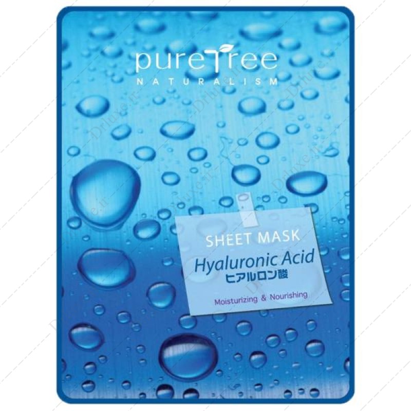 قیمت و خرید ماسک صورت نقابی مدل Hyaluronic Acid پیورتری - دکتر لوکس