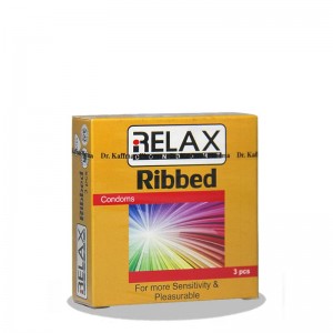 کاندوم شیاردار مدل Ribbed ریلکس 3 عددی