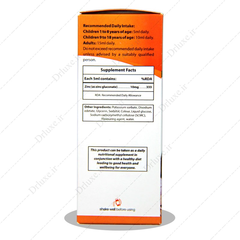 قیمت و خرید شربت زینکو هلث او پی دی فارما 120 میلی لیتر - دکتر لوکس