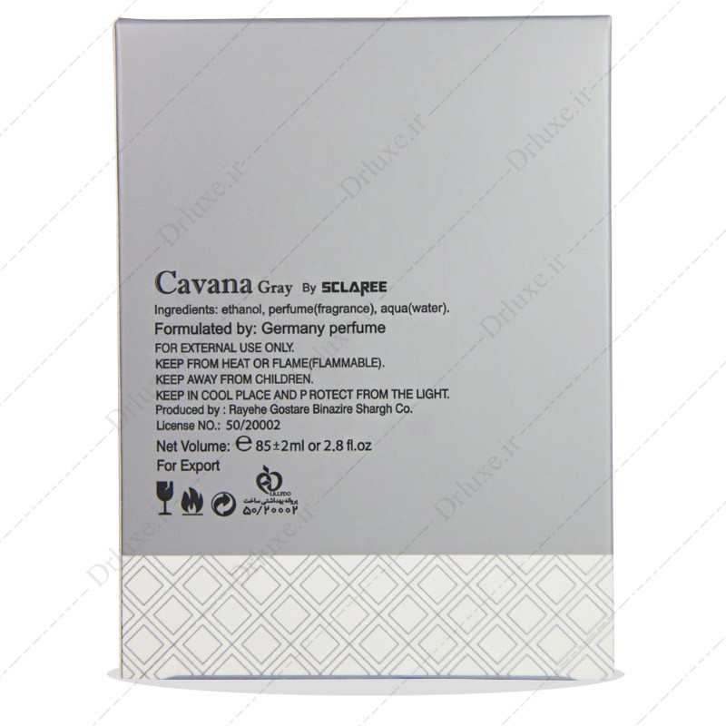 مشخصات، قیمت و خرید ادکلن ادوپرفیوم مردانه اسکلاره مدل Cavana Gray حجم 85 میلی لیتر - دکتر لوکس