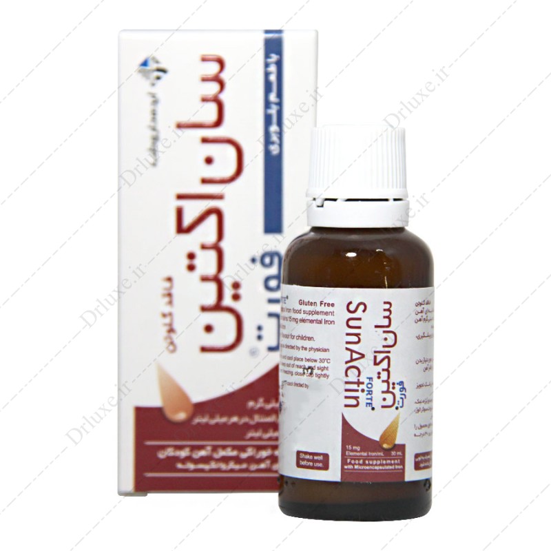 قطره آهن سان اکتین فورت ایده دارو طب 30 میلی لیتر
