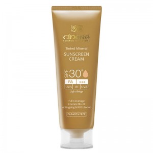 کرم ضد آفتاب SPF30 بژ روشن سینره 50 میلی لیتر