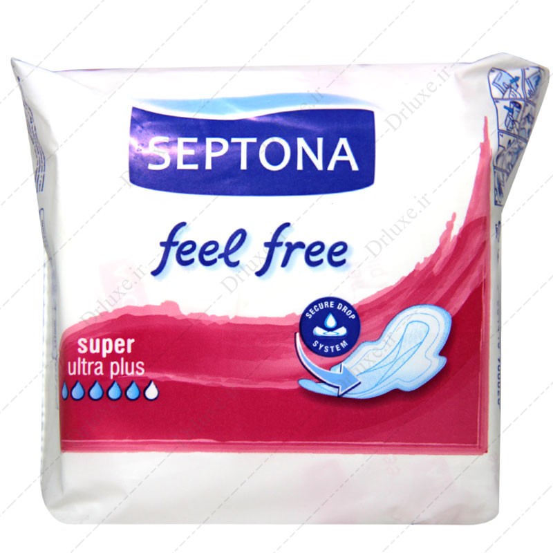 مشخصات، قیمت و خرید نوار بهداشتی سوپر سپتونا مدل Feel Free بسته 8 عددی - دکتر لوکس