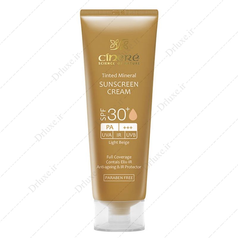مشخصات، قیمت و خرید کرم ضد آفتاب SPF30 بژ روشن سینره 50 میلی لیتر - دکتر لوکس