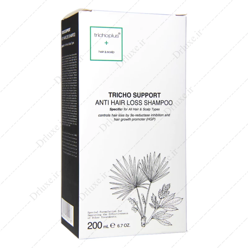شامپو تقویتی و استحکام بخش مو Tricho Support تریکوپلاس 200 میل