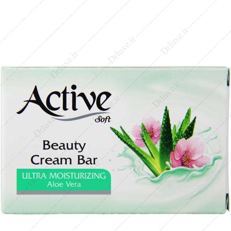 قیمت و خرید صابون مرطوب کننده بسیار قوی آلوئه ورا اکتیو 125 گرم - دکتر لوکس