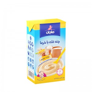 غذای کودک چند غله با خرما ماجان کاله 135 گرم
