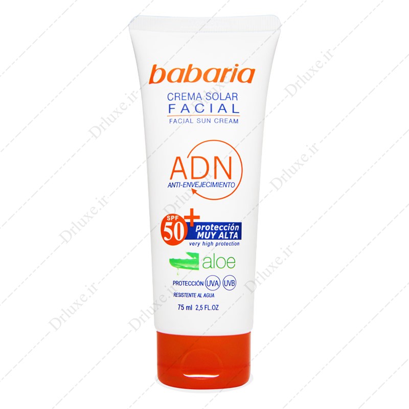 قیمت و خرید کرم ضد آفتاب +SPF50 آلوورا باباریا 75 میلی لیتر - دکتر لوکس