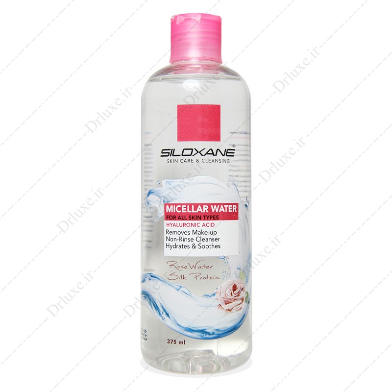 مشخصات، قیمت و خرید ميسلار واتر مدل Rose Water سیلوکسان حجم 375 ميلی لیتر - دکتر لوکس