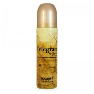 بادی اسپلش مردانه اسکلاره مدل Telegram Silver Scent حجم 250 میلی لیتر