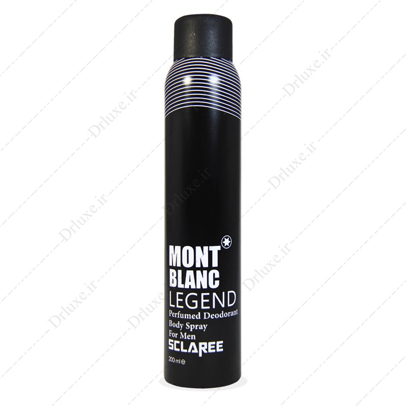 اسپری بدن مردانه اسکلاره Mont Blanc Legend حجم 200 میلی لیتر