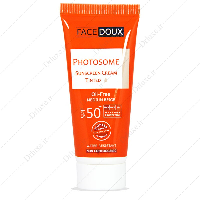 قیمت و خرید ضد آفتاب SPF50 فاقد چربی بژ متوسط فیس دوکس - دکتر لوکس