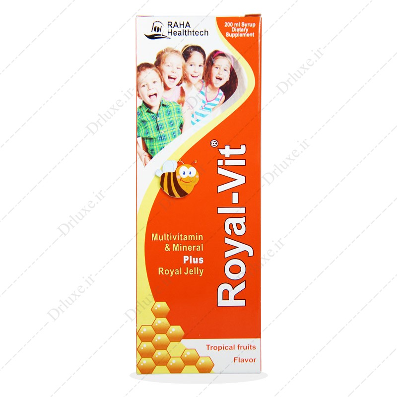 مشخصات، قیمت و خرید شربت مولتی ویتامین و مینرال + رویال ژلی رویال ویت - دکتر لوکس