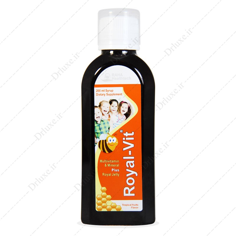 مشخصات، قیمت و خرید شربت مولتی ویتامین و مینرال + رویال ژلی رویال ویت - دکتر لوکس