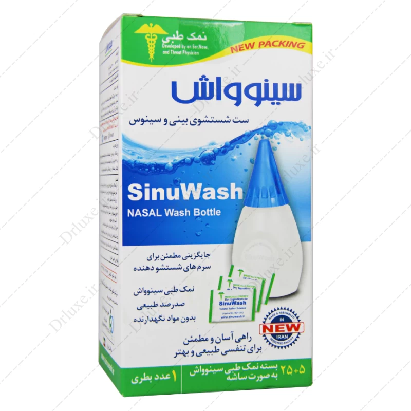 ست شستشوی بینی و سینوس سینوواش - دکتر لوکس