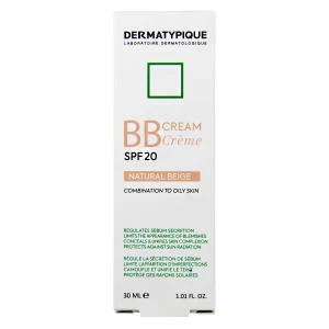بی بی کرم بژ طبیعی SPF20 درماتیپیک 30 میلی لیتر