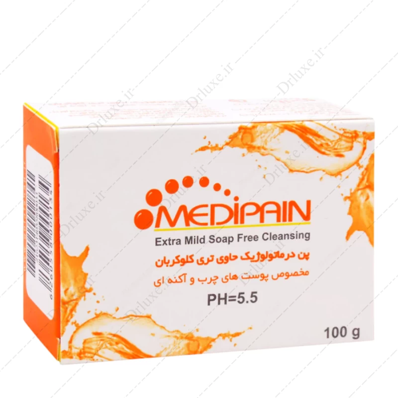 پن درماتولوژیک مدیپن حاوی تری کلوکربان پوست چرب 100 گرم