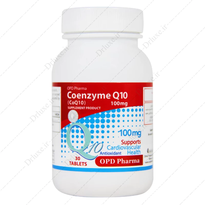 قیمت و خرید قرص کوآنزیم کیوتن 100 میلی گرم او پی دی فارما 30 عدد - دکتر لوکس
