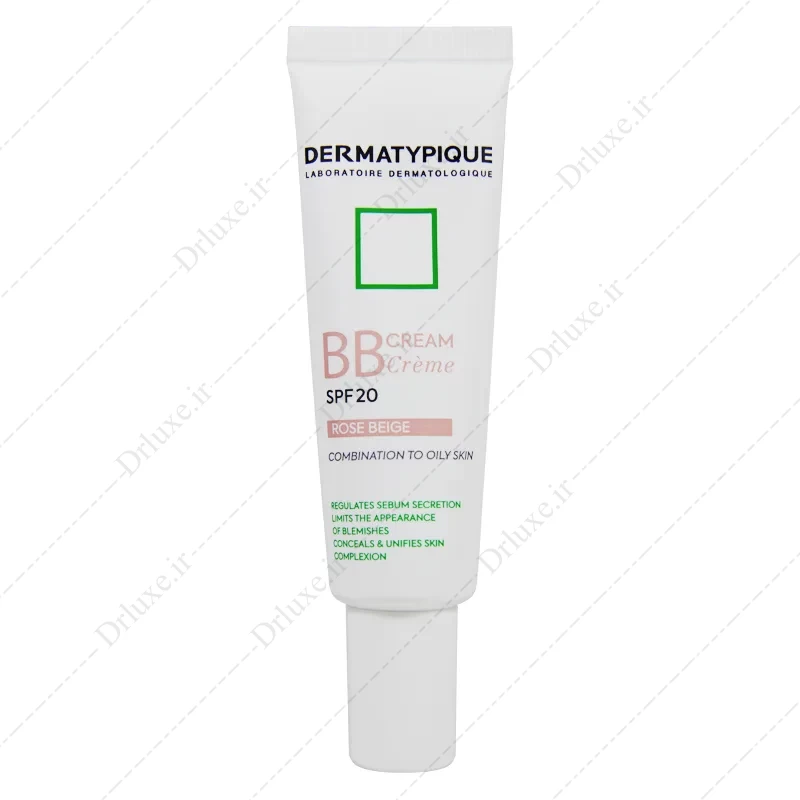 بی بی کرم SPF20 پوست مختلط تا چرب رز بژ درماتیپیک 30 میل - دکتر لوکس
