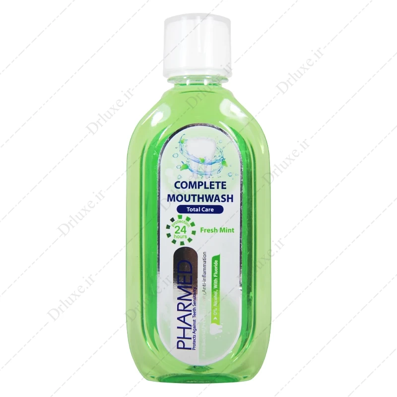 دهانشویه Complete فارمد دندان حساس مدل Total Care حجم 400 میلی لیتر