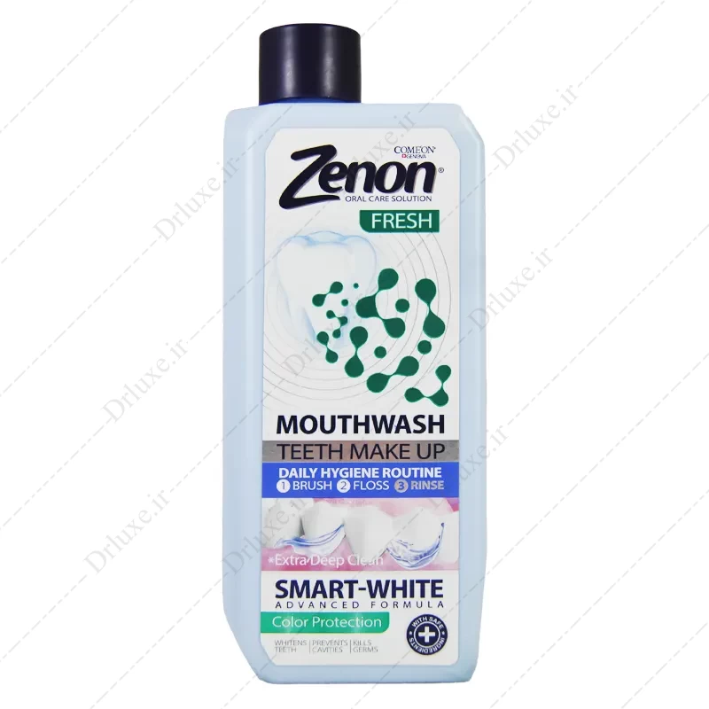 دهانشویه سفید کننده زنون مدل Smart White حجم 400 میلی لیتر