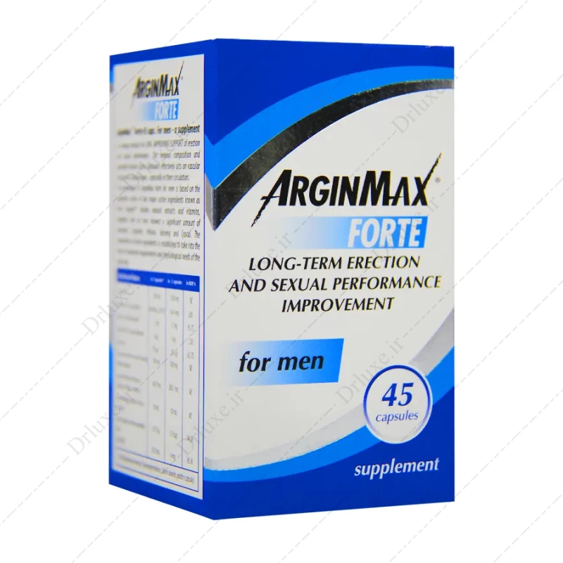 قیمت و خرید کپسول آرژین مکس فورته آقایان سیمپلی یو 45 عدد - دکتر لوکس