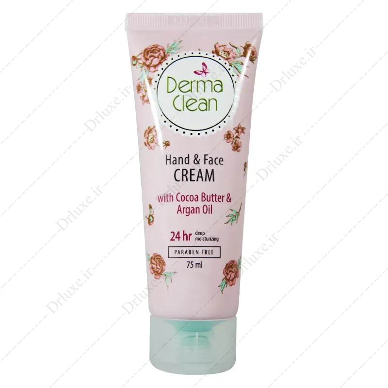 بررسی و خرید کرم دست و صورت آرگان + کوکوباتر درماکلین 75 میل - دکتر لوکس
