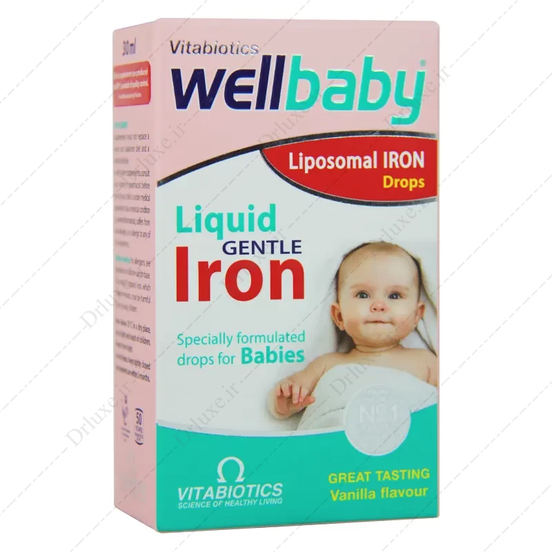 بررسی و خرید قطره آهن لیپوزومال ول بیبی ویتابیوتیکس 30 میلی لیتر - دکتر لوکس