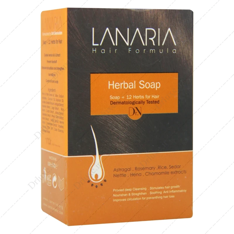 مشخصات و قیمت صابون 12 گیاه لاناریا 100 گرم - دکتر لوکس