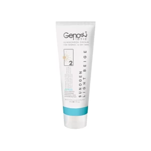 کرم ضد آفتاب SPF50 ژنوبایوتیک پوست خشک و معمولی 50 گرم