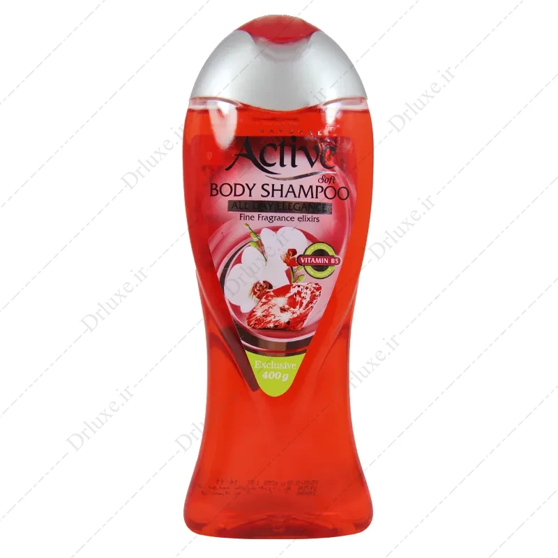 شامپو بدن شفاف عصاره گیاهان معطر اکتیو 400 گرم