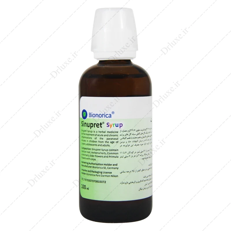 بررسی و خرید شربت سینوپرت بیونوریکا 100 میلی لیتر - دکتر لوکس