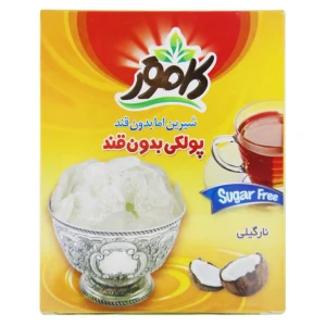 پولکی بدون قند کامور نارگیلی 150 گرم
