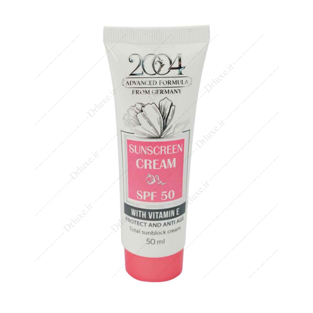 کرم ضد آفتاب SPF50 توتال سان بلاک 2004 حجم 50 میلی لیتر