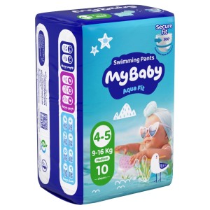 پوشک استخری مای بیبی سایز متوسط 4 تا 5