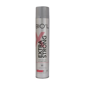 اسپری حالت دهنده موی سر بیول مدل Extra Strong حجم 500 میلی لیتر