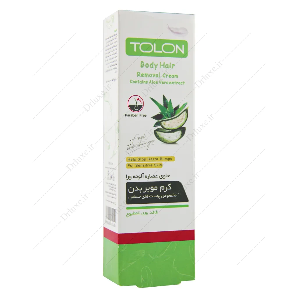 کرم موبر آلوئه ورا تولون مناسب پوست حساس