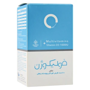 قرص فولیکوژن اروند فارمد 60 عدد