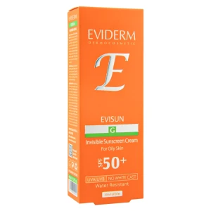 کرم ضدآفتاب SPF50 اوی سان جی اویدرم بی رنگ 40 میلی لیتر