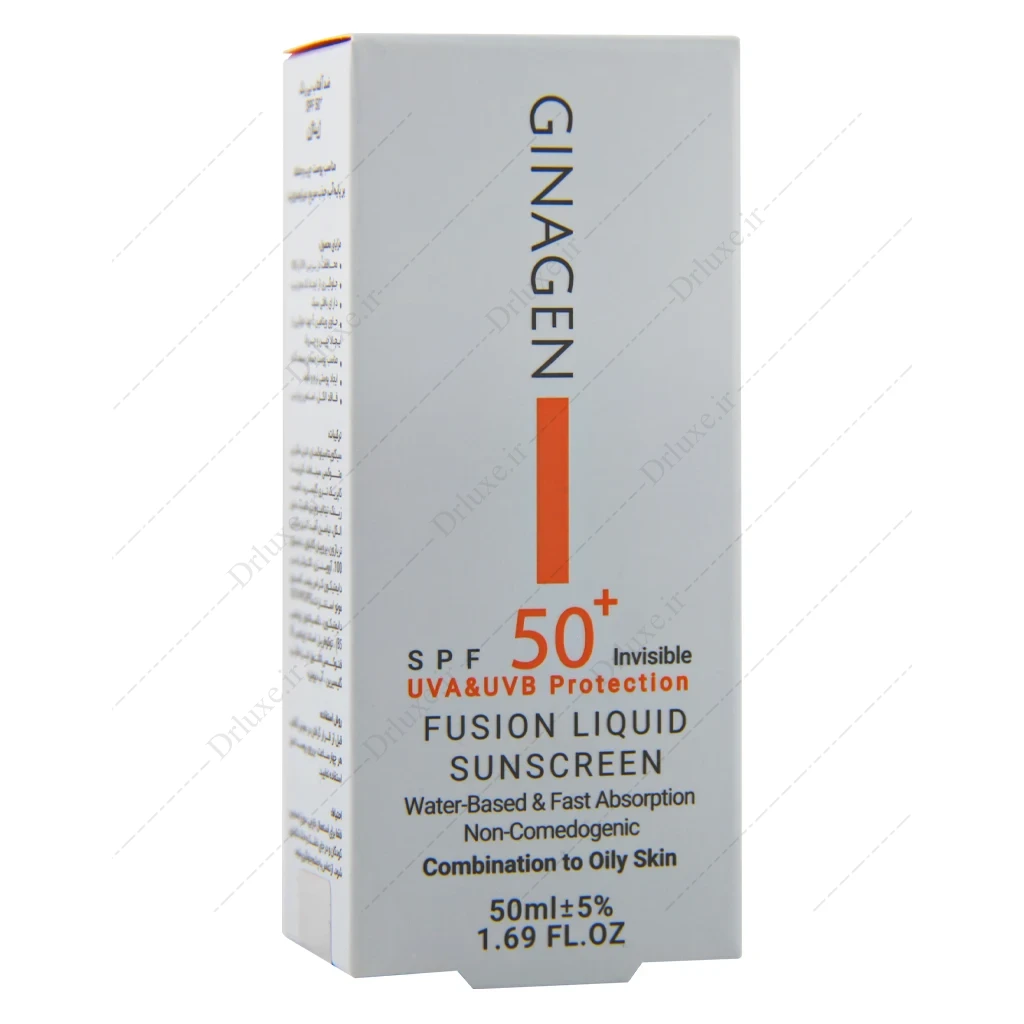 لیکوئید ضد آفتاب پوست چرب ژیناژن SPF50