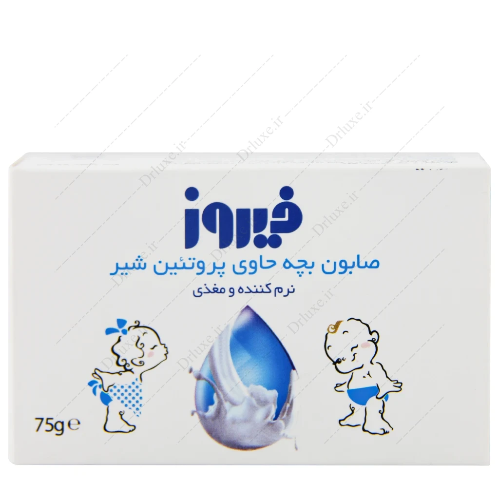 صابون بچه فیروز حاوی پروتئین شیر