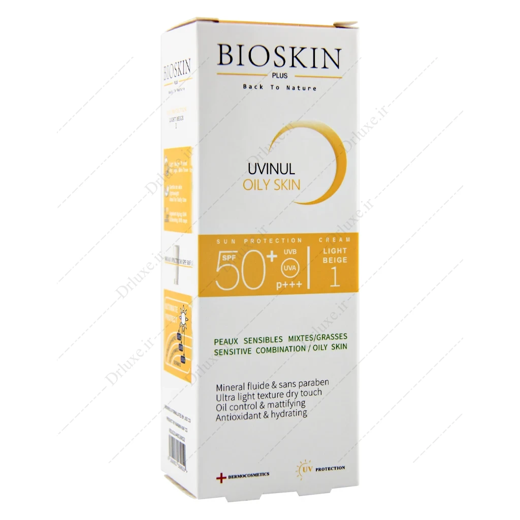 کرم ضد آفتاب بایو اسکین SPF50 پوست چرب