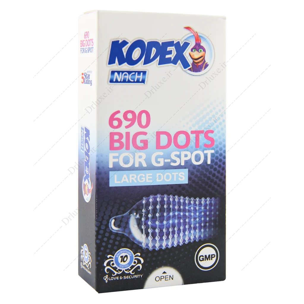 کاندوم ناچ کدکس مدل BIG DOTS