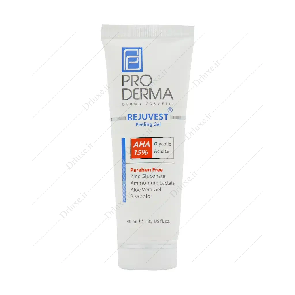 ژل لایه بردار پوست AHA 15% پرودرما